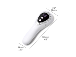 Wireless Handheld Led Nail Lamp Mini Uv Light Portable Rechargeable Dryer Polish Curing Fast Dry N Ail Machine GOKOCO