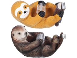 Dispensadores de Fita Adesiva Otter em Cores Sortidas para Material de Escritório, 2 Unidades, em Resina. GOKOCO