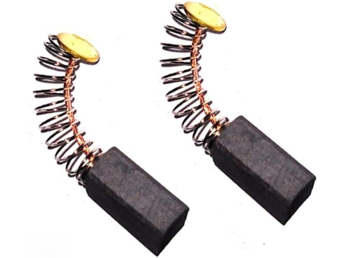 Conjunto De 2 Escovas Carvão 6x 8x 14mm Para Ferramentas Elétricas Com Motor, Peças De Reposição Para Restaurar A Função