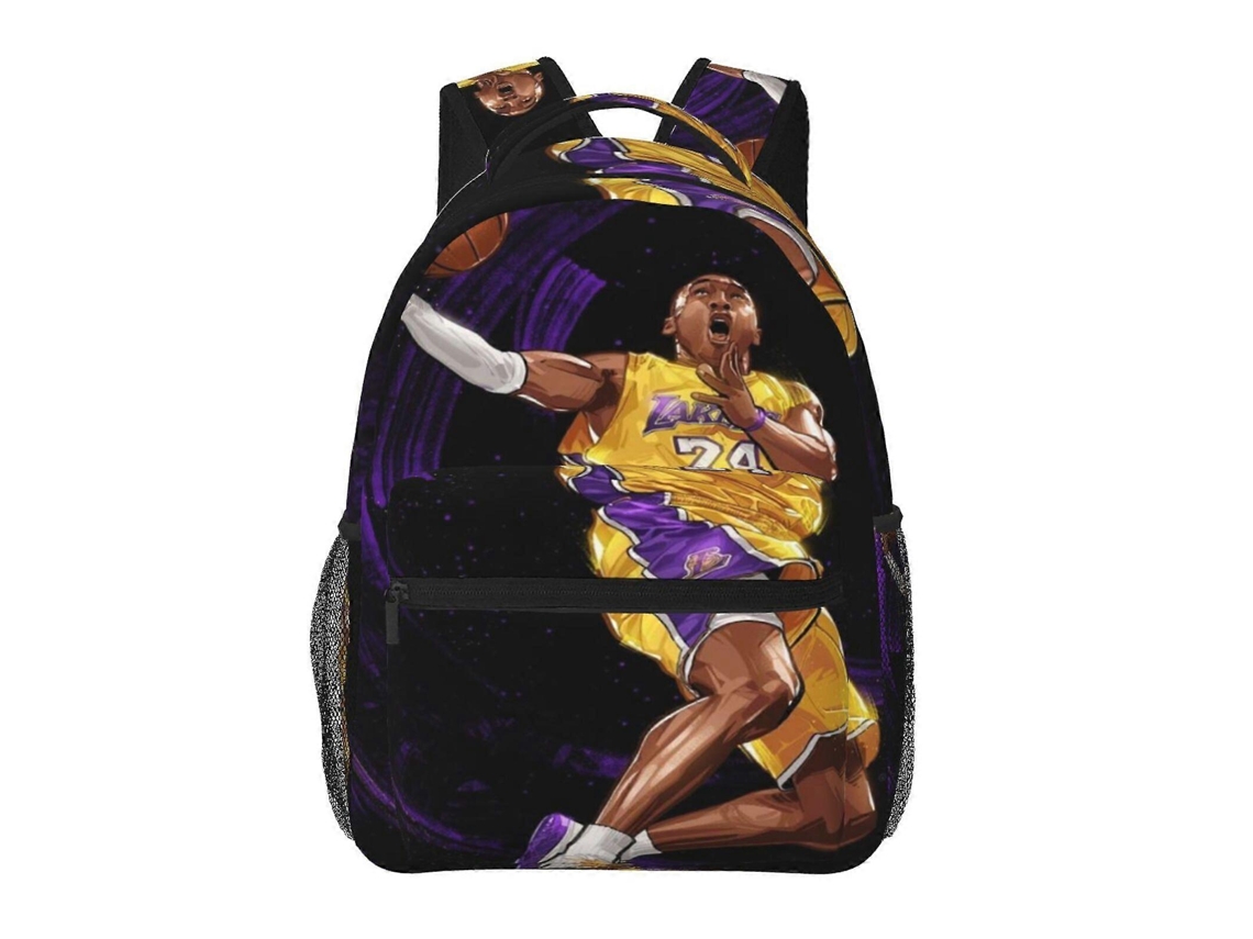 Mochila Kobe Bryant Y98 Para Escola E Trabalho, Leve E À Prova Dágua, Mochila Estilosa Para Estudantes E Adultos K98 Olysi Shop