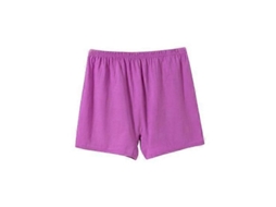 Calcinha Boxer de Algodão para Mulheres Mais Velhas, Cintura Alta, Solta e Macia, Tamanho GG, Roxa
