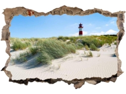 Adesivos Muraux Plage Dune Mer Du Nord Autocollant Adesivo Mural Para Salão De Beleza Chambre Cuisine Bureau Adulto Enfant 80x120cm