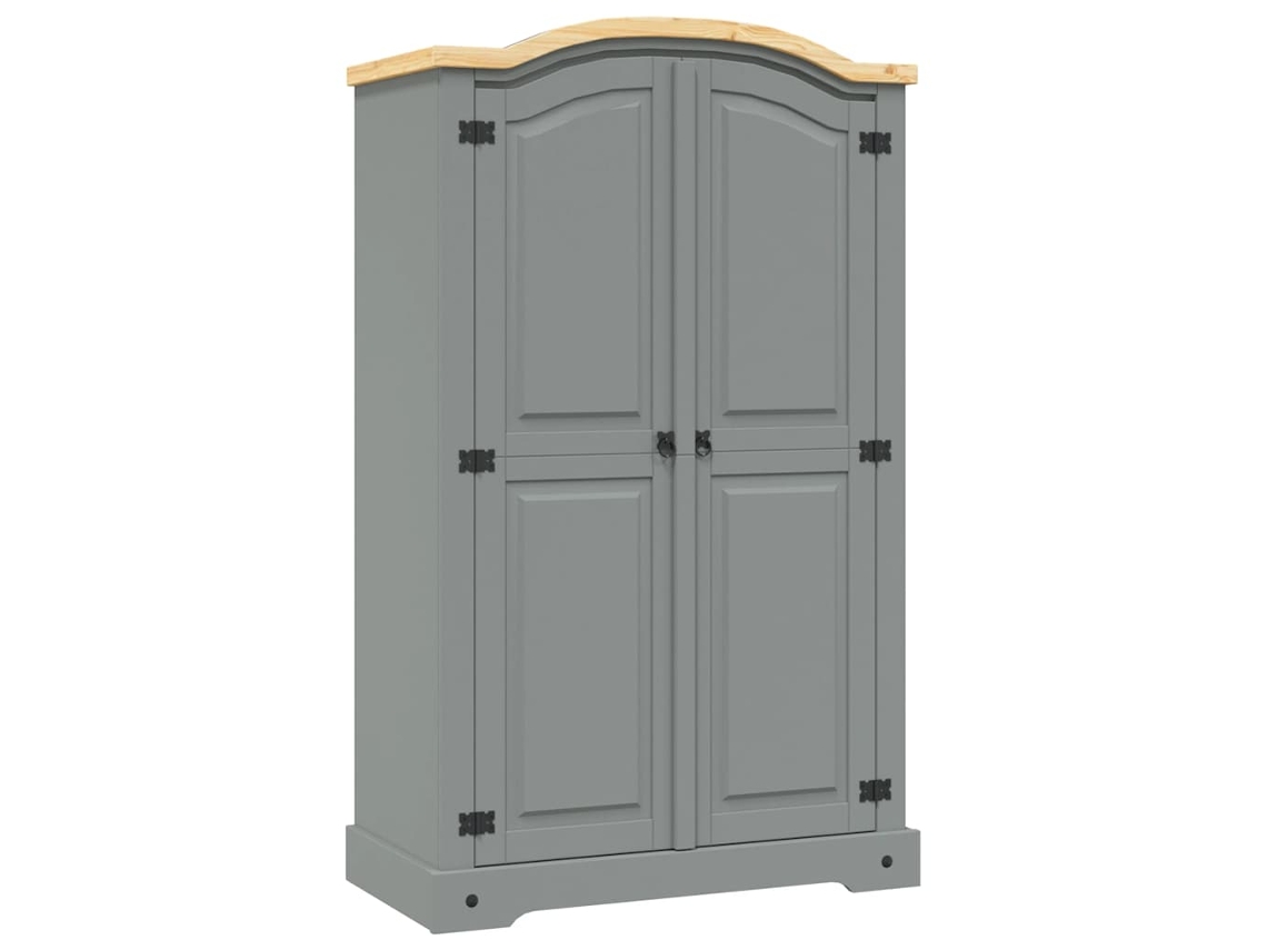 Conjunto 1 Wardrobe, Wardrobes Vidaxl Cinzeto Madeira De Pinho (n/a)