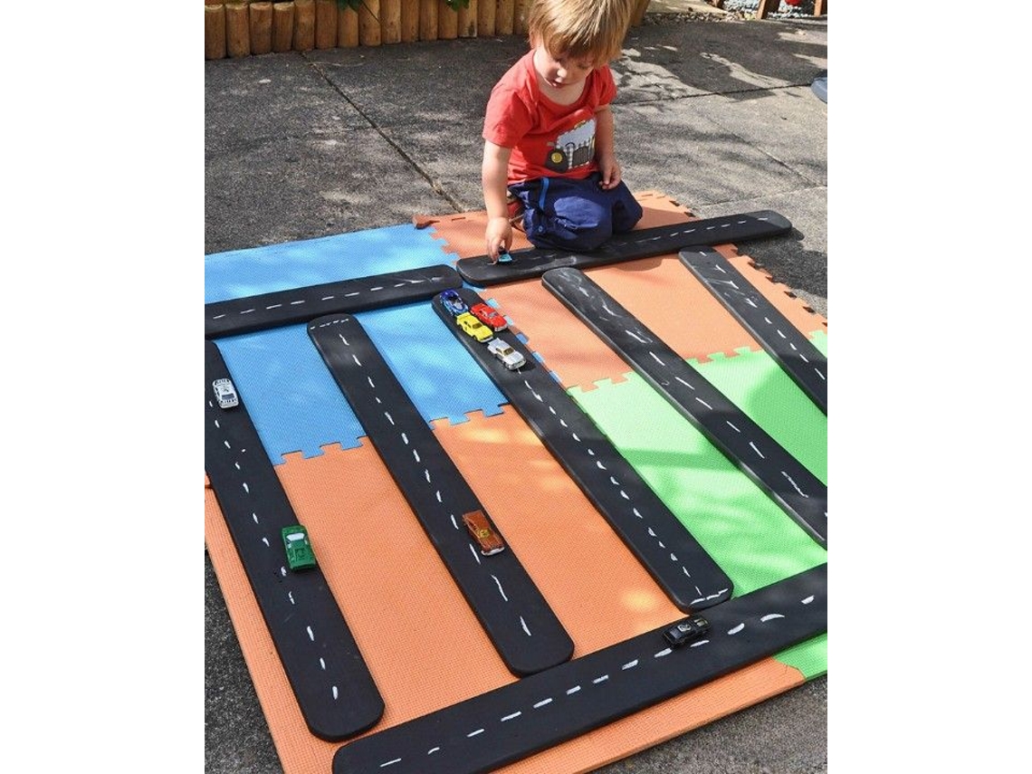 Conjunto De Lousa De Brinquedo Aconchegante Para Uso Interno E Externo 8 Peças Cosy