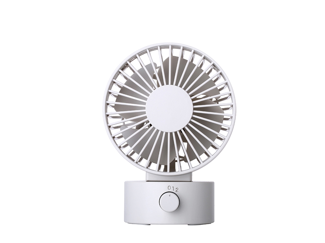 Laxiscreed Ventilador De Mesa Usb Ajustável Para Escritório E Quarto, Compacto E Com Design Japonês