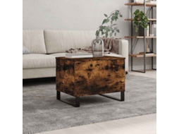 Vidaxl Mesa De Centro 60x44,5x45 Cm Derivados Madeira Carvalho Fumado