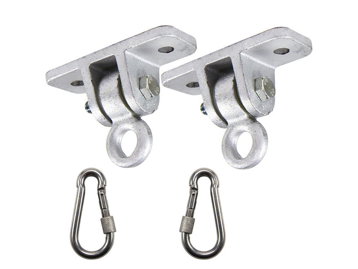 Primerox suportes para Balanço com Carabiner Aço Fundido 500kg+ para Yoga Aéreo Rede Casa