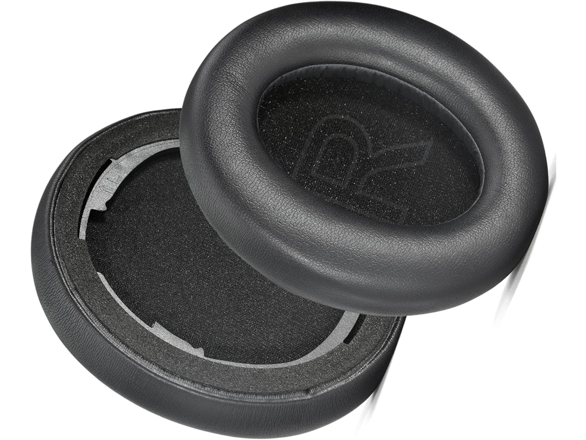 Par de Almofadas Auriculares em Couro Proteico com Espuma Viscoelástica para Fones de Ouvido Q11i SFUSHOS
