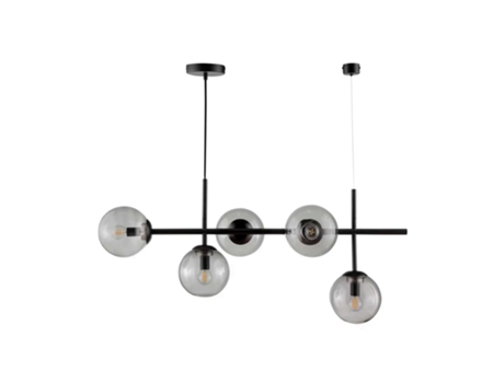 Candeeiro de mesa longo preto DYBERG LARSEN 39x93x39