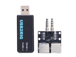 Aetheria interface de Modos Digitais Integrada para Rádio Amador com Placa de Som Usb e Porta Serial 2 em 1