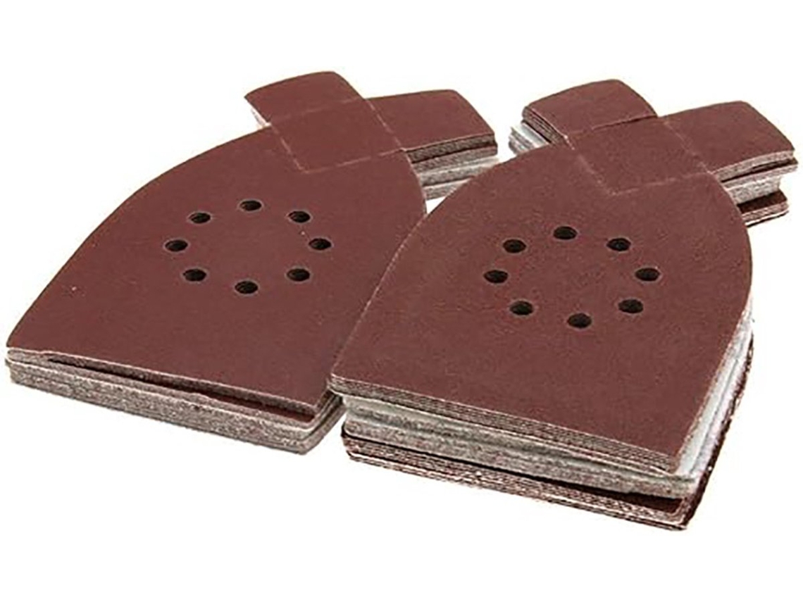 Lixa autoadesiva BRILVIBERA 50 folhas, granulometria P40 a 205x175 mm