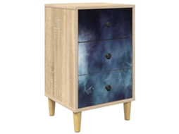 Maison Exclusive - Armário De Cabeceira Raalte Carvalho Sonoma 36 X 33 X 60 Cm
