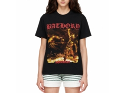 Bathory Hammerheart T-shirt Unisex Adults Size:s