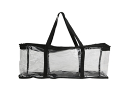 Bolsa de Armazenamento portátil transparente com Grande Capacidade para CDs e Livros S/MARCA