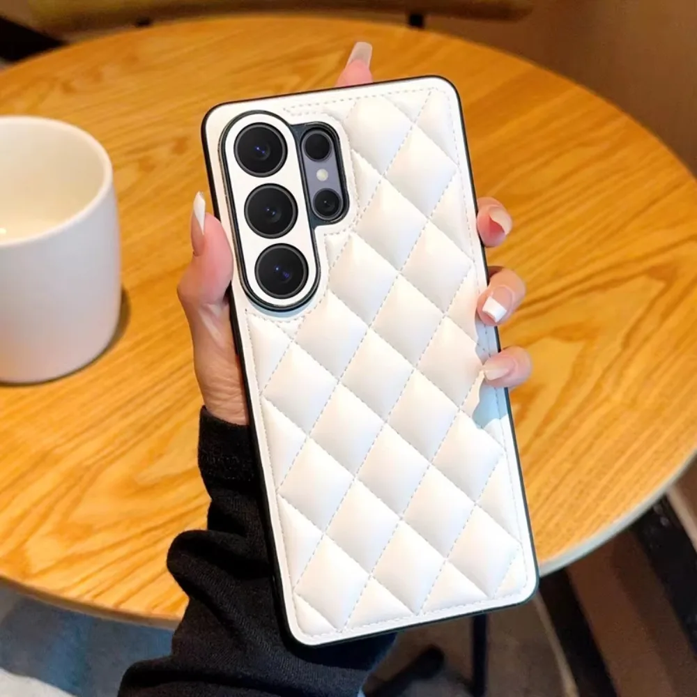Capa Para Celular (branca, Galaxy S26), Capa Protetora De Luxo À Prova De Choque.