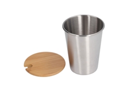 Caneca de Aço Inoxidável de Camada Única 350ml | S/MARCA