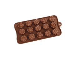 Molde De Bolo, Molde De Chocolate De Silicone, Forma De Flor