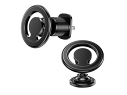 Suporte Carro Painel Ventilação Yizhood Magnética Preto
