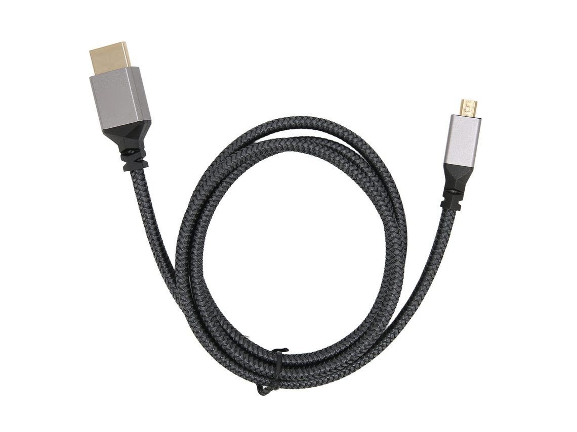 Cabo de Interface Multimídia Hd Macho para Macho 4k 60hz 18gbps Alta Velocidade 1metro