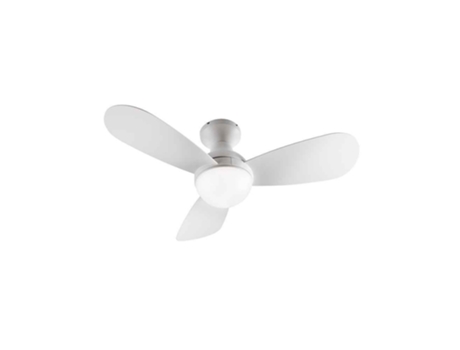 Ventilador DC VITO com led branco função reversa de controle remoto SCHULLER
