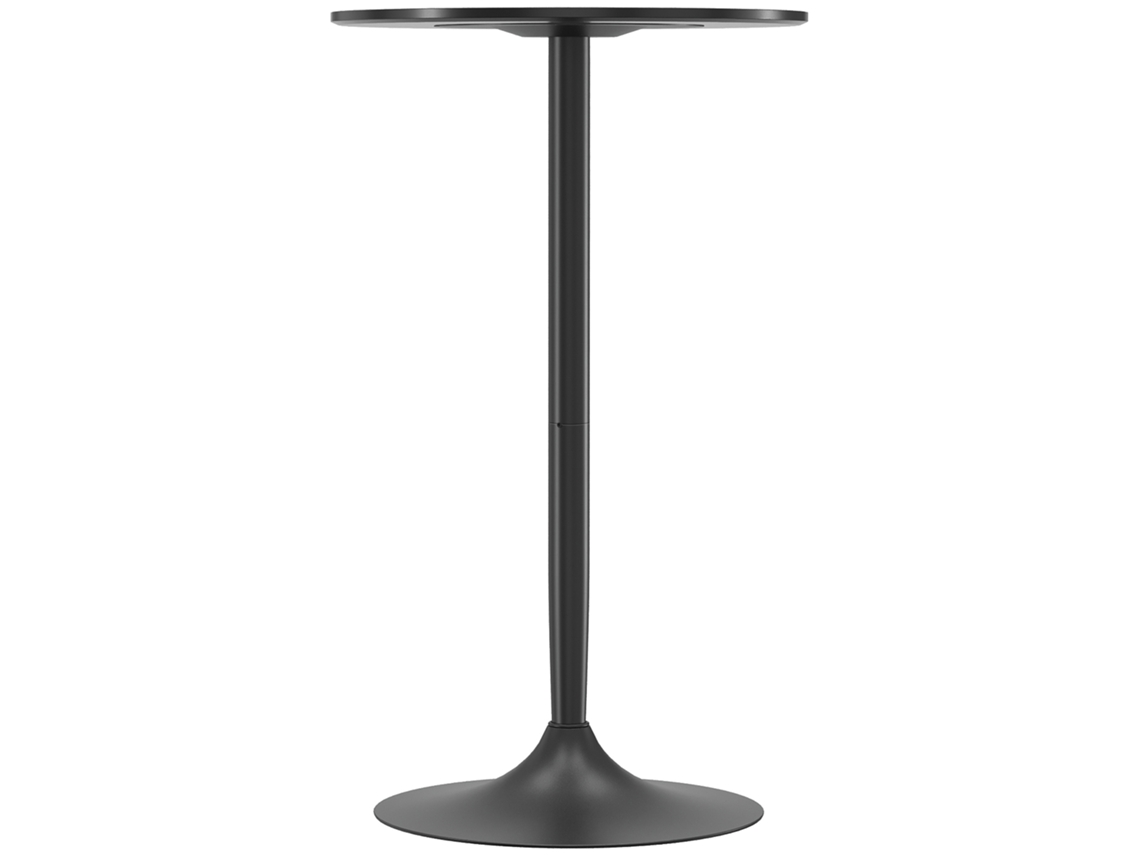 Mesa Bar Preta 60x60x102cm 2 Lugares