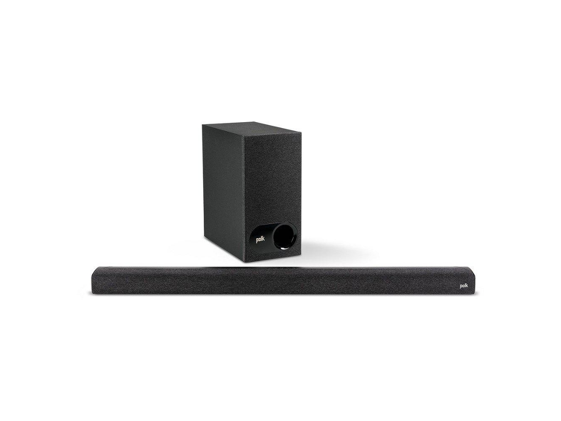 Soundbar POLK Signa S3 (2.1 - Subwoofer sem Fios - Preto)
