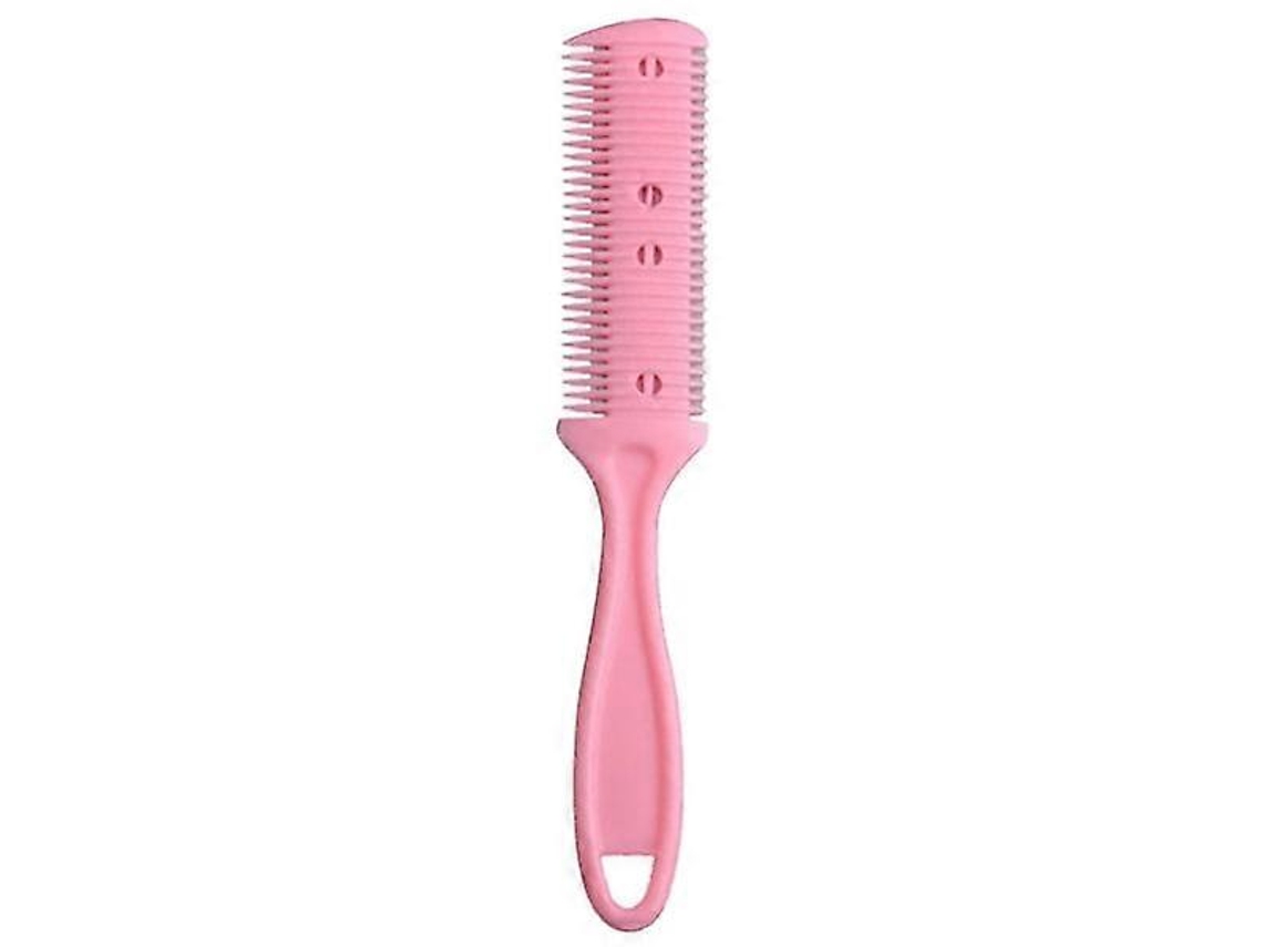 Pente Para Cortar Cabelo Com 2 Lâminas, Cabo Ergonômico, Ferramenta De Barbeiro, Novo
