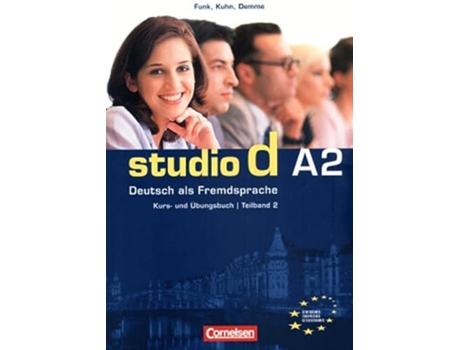 Livro Studio D A2 - Kurs-Und Ubungsbuch de Hermann Funk e Carla Christiany (Alemão)