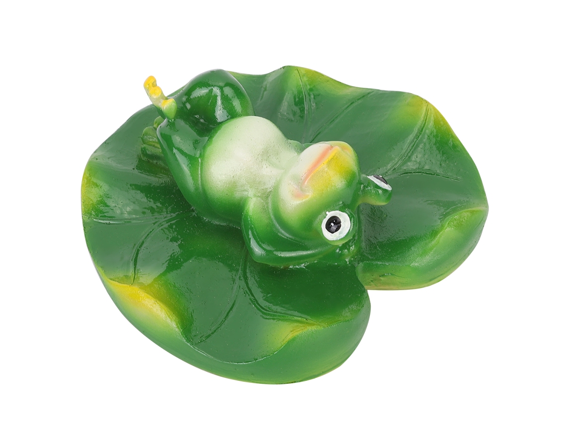 Decoração De Piscina E Aquário (simulação De Anfíbio E Folha De Lótus)