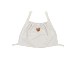 Mali organizador de Armazenamento para Carrinho de Bebê Náilon com Alça Ajustável Bege