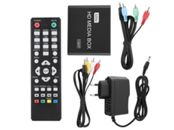 Aetheria player de Vídeo Mini K8 1080p Hdmi Decodificador de Disco Rígido Reprodutor Multimídia Hd