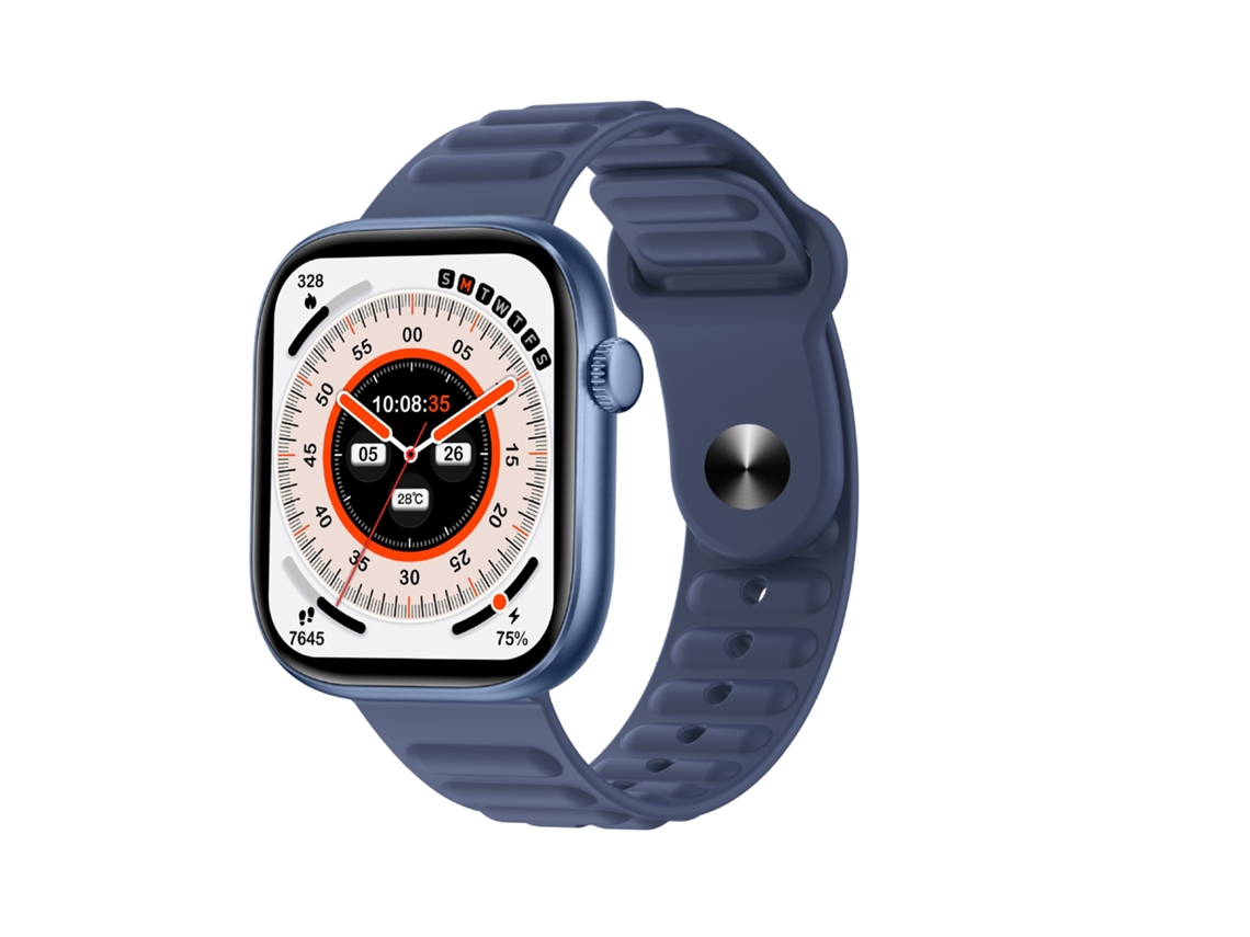 (azul) Smartwatch Com Chamadas Bluetooth, Monitoramento De Frequência Cardíaca E Oxigenação Sanguínea, Rastreador De Atividades Físicas