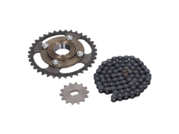 Conjunto De Casamento Laxiscreed Sprocket E Crankset Para Bicicleta