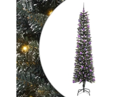 Conjunto 1 Árvore De Natal Artificial Vidaxl Verde Pvc (210 Cm)