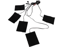 Almofada de Aquecimento USB SFUSHOS lavável, com 3 velocidades, fibra de carbono