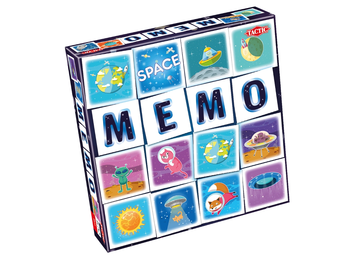 Jogo de cartas TACTIC Space (3 anos)