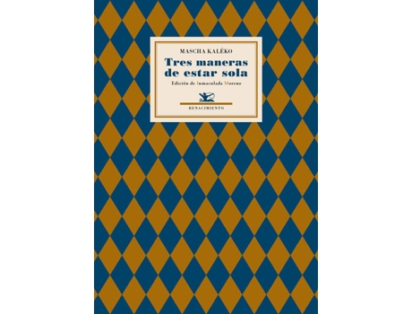 Livro Tres Maneras De Estar Sola de Mascha Kaléko