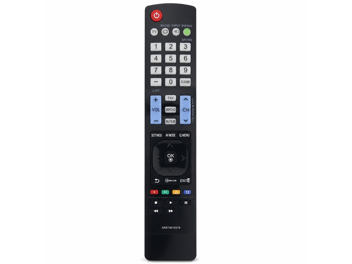 Comando À Distância Para Tv Compatível Com Lg Akb73615316, Sem Programação_zhd