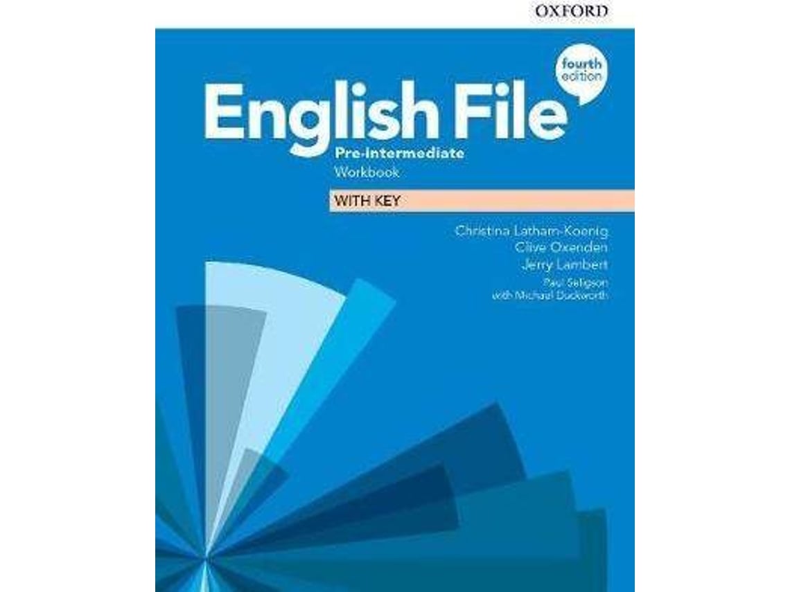 Livro english file pre intermediate workbook with key de christina