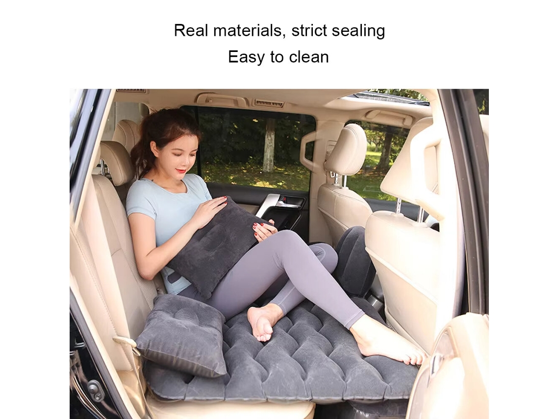 Colchão Insuflável De Viagem Cinza-car Air, Cama Universal para Banco Traseiro, Almofada de Sofá Multifuncional, Almofada de Acampamento Ao Ar Livre