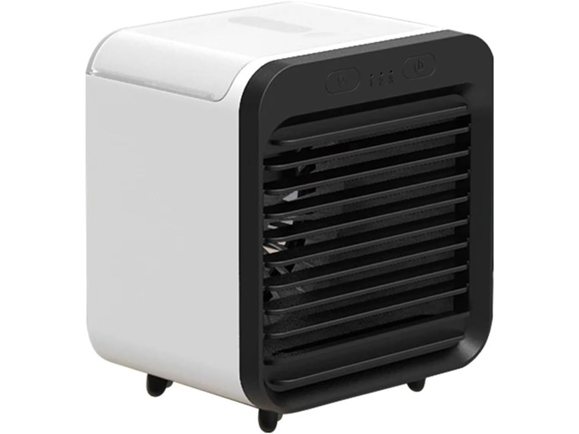 Ventilador Ar Condicionado Usb Resfriamento Mesa Mini Portátil