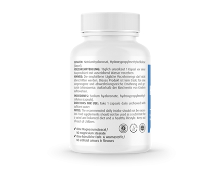 Zeinpharma Ácido Hialurónico 800Mg 30 Cápsulas
