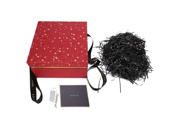 Gift Box Square Lipstick Cosmetic Aromatherapy Storage Case For Festivals Red