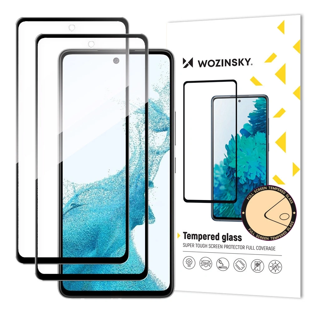 Película De Vidro Temperado Wozinsky Com Cola Completa Para Samsung Galaxy S26 Plus (conjunto De 2)