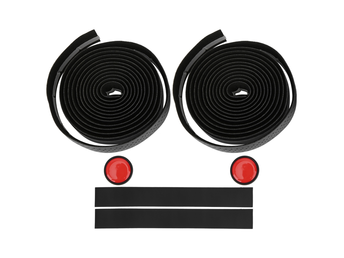 2pcs Cinta de Guidão de Couro Pu Eva Antiderrapante S/MARCA