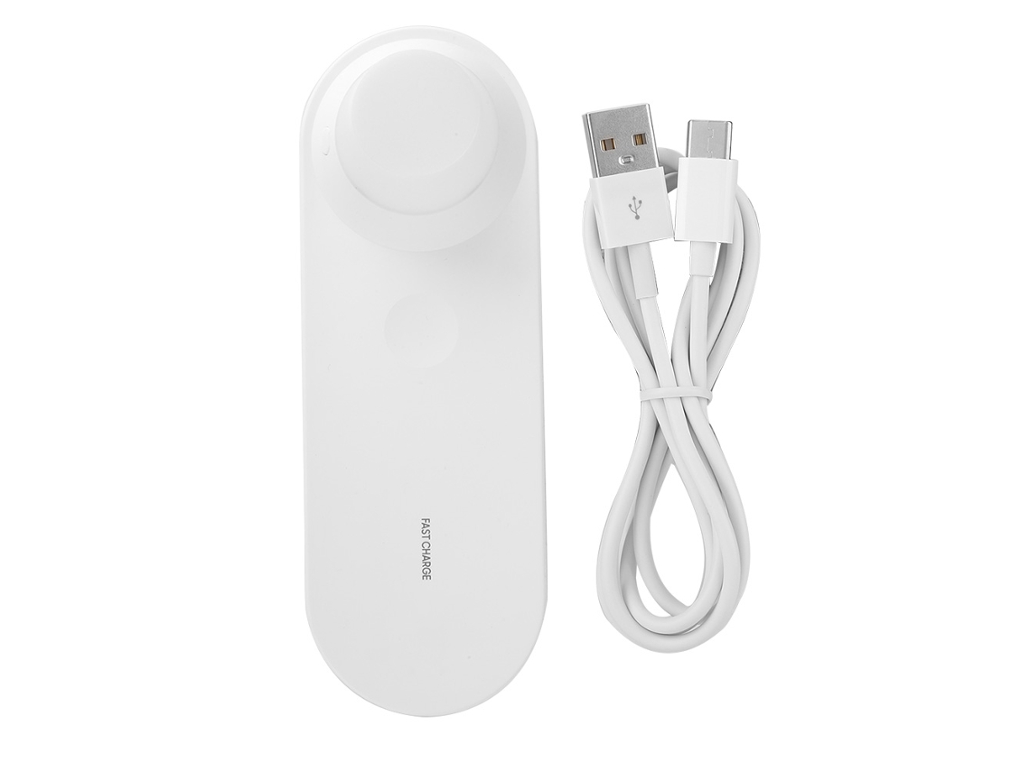 Luz Noturna Carregador Sem Fio Tri Funcional LAXISCREED