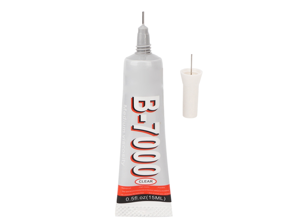Cola Elástica Transparente Rápido Seco Para Reparo De Relógios 15ml