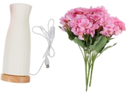 Abajur De Mesa Romântico Em Formato De Flor, Luminária Noturna Elegante, Abajur De Cabeceira Requintado, Decoração Para Casa