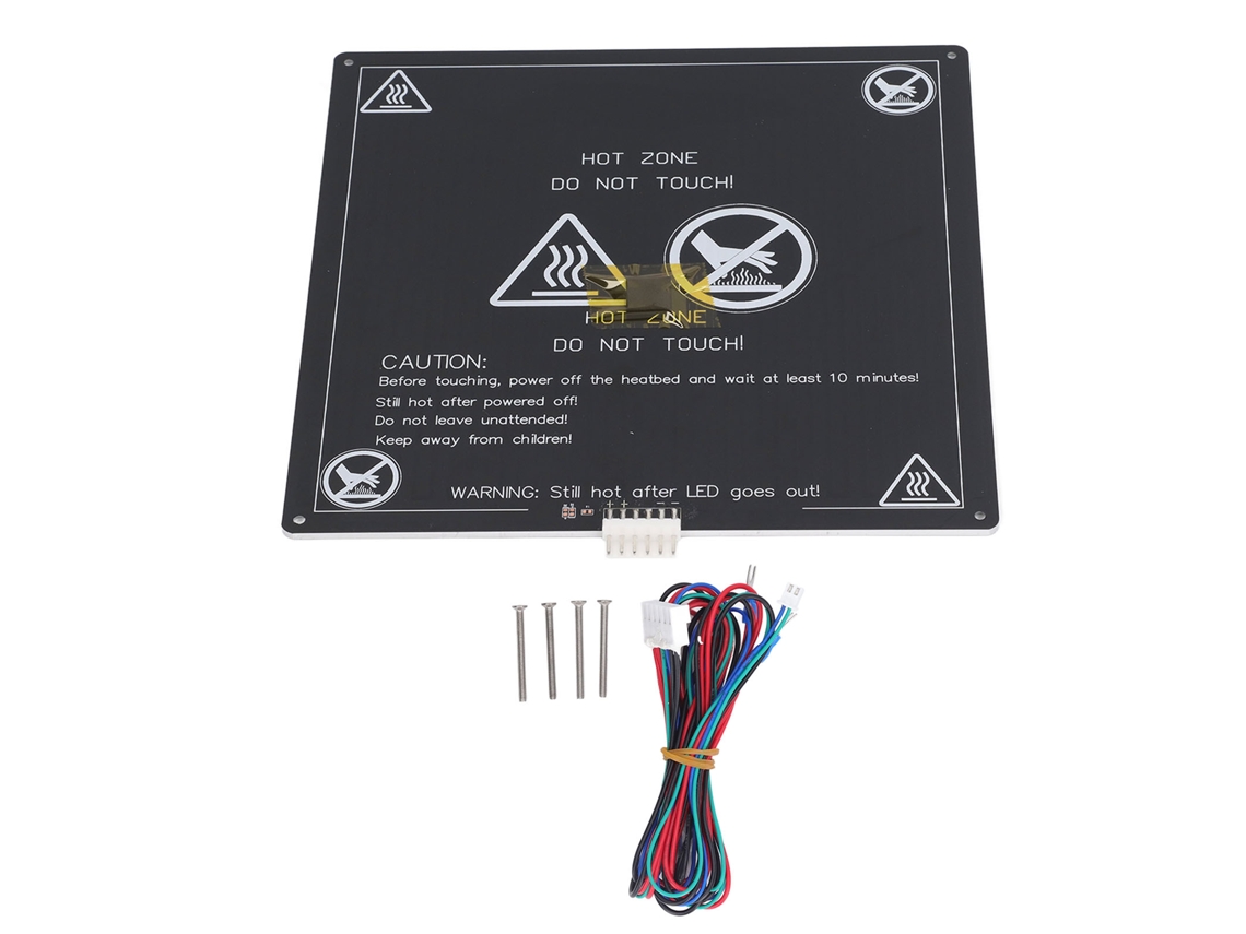 Placa de Alumínio com Base Aquecida 12v S/MARCA