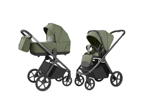 Carrinho De Bebé Carrello Vector Crl 6551 2 Em 1 (field Green)